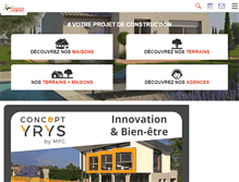 Tablet Screenshot of maisons-de-manon.fr